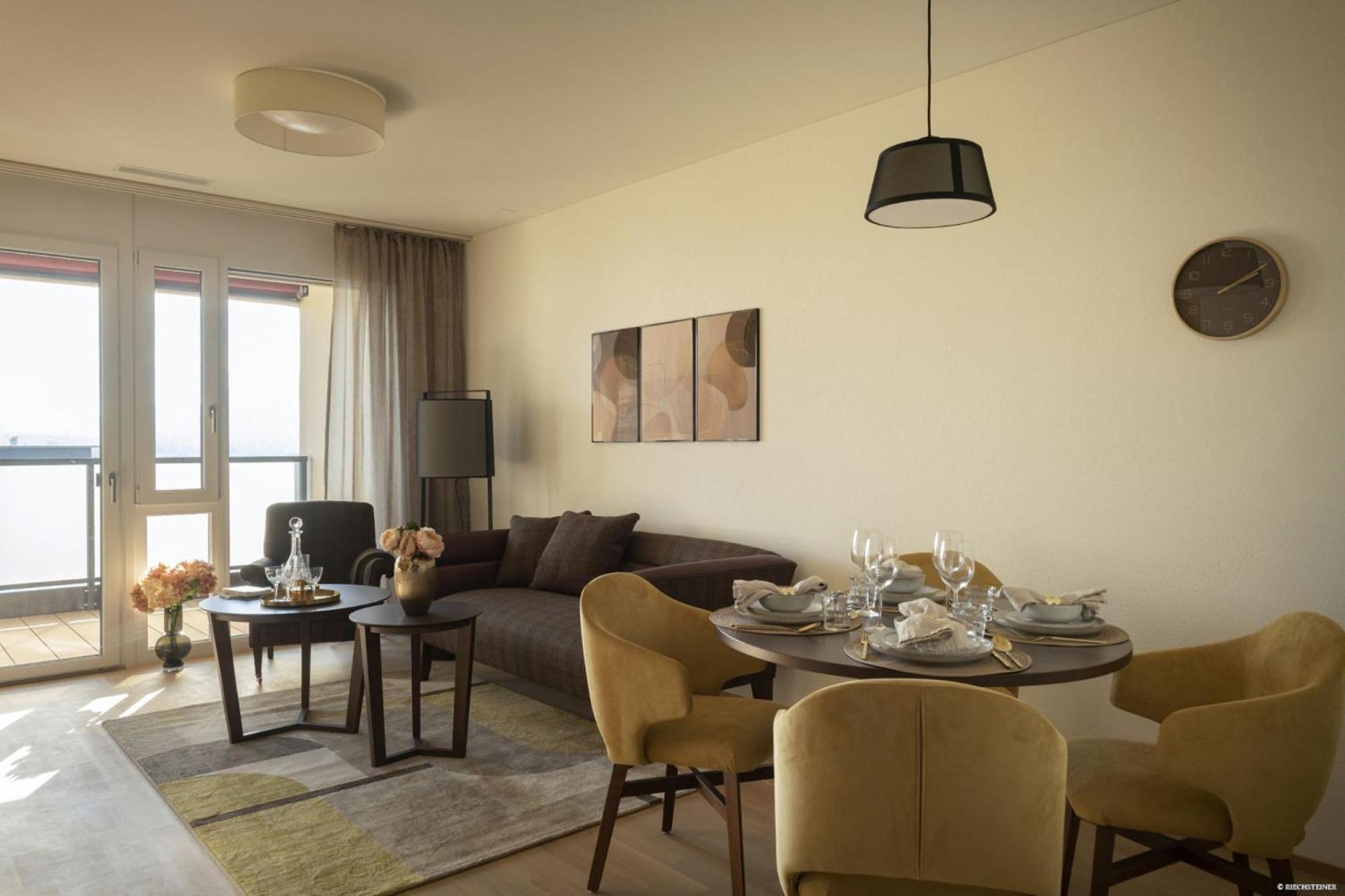 Senevita Dorfmatt Ferienwohnungen Und Apartments Мюнзинген Экстерьер фото